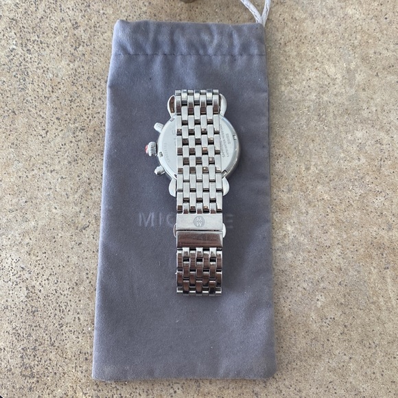 MICHELE CSX Chronograph Diamond Bezel Ladies Watch - MW03M01A1025 - Picture 14 of 16